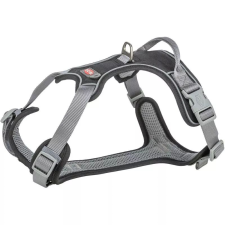 Trixie Hám Premium Active M–L: 60–75 cm/25 mm, Fekete nyakörv, póráz, hám kutyáknak