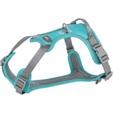 Trixie Hám Premium Active S–M: 39–56 cm/15 mm, Kék nyakörv, póráz, hám kutyáknak