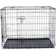 Trixie Home Kennel "M-L" – szobakennel (horganyzott fém,fekete) kutyák részére (93x69x62cm) szállítóbox, fekhely kutyáknak