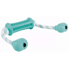 Trixie Játék Gumi Denta Fun Rúd Kötéllel 9cm/37cm játék kutyáknak