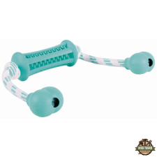 Trixie Játék Gumi Denta Fun Rúd Kötéllel 9cm/37cm játék kutyáknak