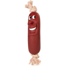 Trixie Játék Gumi Kolbász Kötéllel 11cm (TX-3242) játék kutyáknak