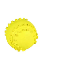 Trixie Játék Gumi Labda Tüskés Sipoló 6cm játék kutyáknak