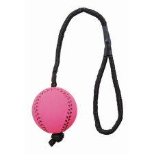  Trixie Játék Gumi Neon Labda Kötéllel 6cm játék kutyáknak