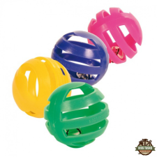Trixie Játék Labda Csörgô 4cm/4db játék macskáknak