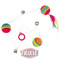 Trixie Játék labda szivárvány 3,5cm macskafelszerelés