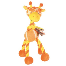 Trixie Játék plüss figurák teniszlabdával 28cm játék kutyáknak