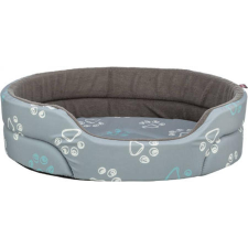 Trixie Jimmy Bed - cotton look, ovális formájú fekhely(szürke) kutyák részére (75x65cm) szállítóbox, fekhely kutyáknak