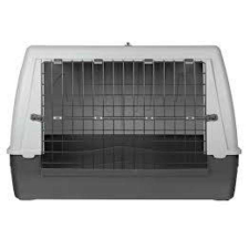 Trixie Journey Transport Box - szállító box (fekete/szürke) M (88×58×51cm) szállítóbox, fekhely kutyáknak