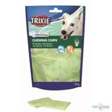  Trixie Jutalomfalat Denta Fun Rágó Chips Light Algás 50gr jutalomfalat kutyáknak