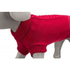 Trixie Kenton Pullover - pulóver (piros) kutyák részére (XS) 27cm kutyaruha