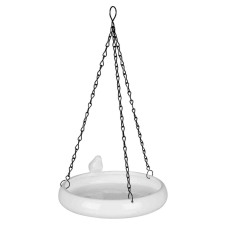 Trixie Kültéri Madáritató, Kerámia, 150 ml/21 cm, Fehér, 55629 etető, itató madaraknak