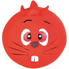 Trixie Labda Állatarcokkal Kutyáknak Latex 6 cm - Narancs (TX-3504) játék kutyáknak