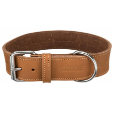 Trixie Leather Rustic - bőr nyakörv - barna (L) 47-55cm/40mm nyakörv, póráz, hám kutyáknak