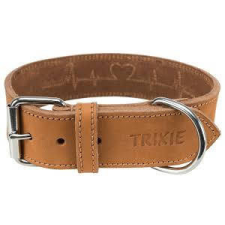 Trixie Leather Rustic - bőr nyakörv - barna (M) 38-47cm/40mm nyakörv, póráz, hám kutyáknak