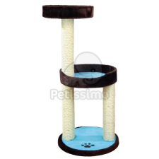  Trixie Lugo kaparófa ülőkével Barna/Türkiz (TRX43870) macskafelszerelés