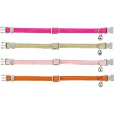 Trixie macska nyakörv, pamut hatású, 20-30cm/10mm, különböző színekben nyakörv, póráz, hám macskáknak