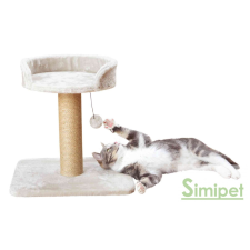 Trixie Mica Scratching Post - kaparófa (világos szürke) macskák részére (54x44cm) macskafelszerelés
