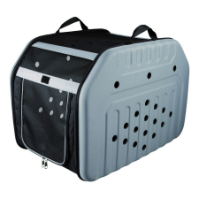 Trixie Mobile Kennel Easy, XS–S: 50 × 33 × 36 cm, Szürke szállítóbox, fekhely kutyáknak