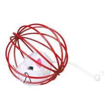 Trixie Mouse in a Wire Ball játék macskáknak