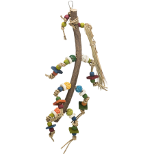 Trixie Natural Toy | Játék (fa) díszmadarak részére - 56 cm játék madaraknak