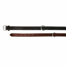 Trixie Nyakörv Active bőr M 39-46cm/22mm fekete nyakörv, póráz, hám kutyáknak