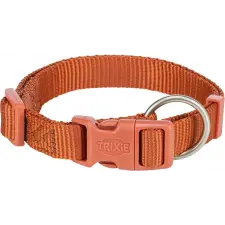  Trixie Nyakörv Premium M-L: 35-55 cm/20 mm, Rozsdabarna nyakörv, póráz, hám kutyáknak