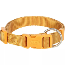 Trixie Nyakörv Premium XXS-XS: 15-25 cm/10 mm, Sárga nyakörv, póráz, hám kutyáknak