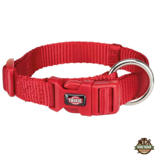 Trixie Nyakörv Új Prémium S–M 30–45 cm/15mm piros nyakörv, póráz, hám kutyáknak