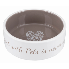 Trixie Pet´s Home kerámia tál 0,3l/12cm krém/barna kutyatál