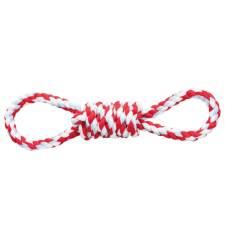 Trixie Playing Rope | Kötél játék (dupla hurok) kutyák részére - 38 cm játék kutyáknak