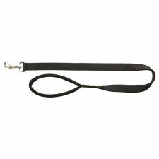  Trixie Póráz Premium M-L 1,8m/20mm fekete nyakörv, póráz, hám kutyáknak