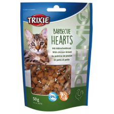  Trixie Premio Barbecue Hearts – jutalomfalat (csirkemell) macskák részére jutalomfalat macskáknak