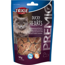 Trixie Premio Ducky Hearts jutalomfalatok macskáknak (4 x 50 g) 200g jutalomfalat macskáknak