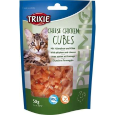 Trixie Premio sajtos és csirkés kockák cicáknak 50 g jutalomfalat kutyáknak