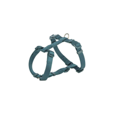 Trixie Premium H-Harness - hám kutyák részére L:60-87cm/25mm benzinkék nyakörv, póráz, hám kutyáknak