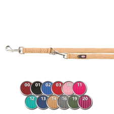 Trixie Prémium hosszabbítható dupla póráz L–XL 2m/25mm grafit nyakörv, póráz, hám kutyáknak