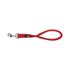Trixie Premium rövid póráz M–XL: 37 cm/25 mm, piros nyakörv, póráz, hám kutyáknak