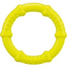 Trixie Ring Toy | Natúr gumi játék (barázdás karika) kutyák részére - 16 cm játék kutyáknak