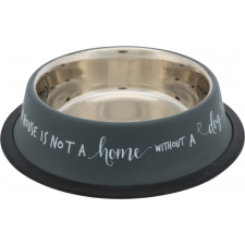  Trixie rozsdamentes gumitalpú tál 0,9l kutyatál