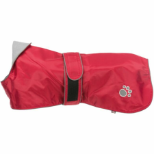 Trixie ruha 680317 Orleans L 60cm kabát piros fényvisszaverős mintával kutyaruha