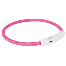 Trixie Safer Life világító USB nyakörv (XS-S) - pink nyakörv, póráz, hám kutyáknak