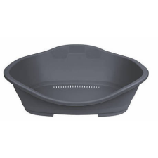 Trixie Sleeper Plastic Bed - műanyag fekhely (sötétszürke) kutyák részére (72/88cm) szállítóbox, fekhely kutyáknak