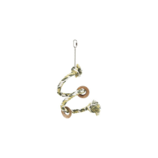 Trixie Spiral Rope Perch - játék (kötél spirál) díszmadarak részére (50cm/ø21mm) játék madaraknak