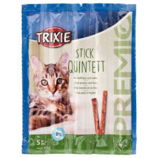 Trixie | Stick Quintett | Jutalomfalat | Máj, szárnyas - 5x5 g jutalomfalat macskáknak
