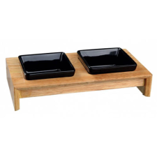 Trixie Tál szett kerámia/fa 2x0,2L kutyatál