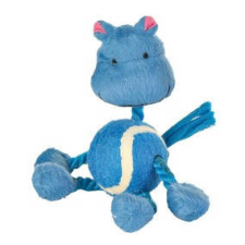 Trixie Tennis Ball and Rope - játék (labda,kötél) kutyák részére (16cm) játék kutyáknak