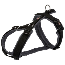Trixie Trekking - túrahám - fekete/szürke (S) 36-44cm/15mm nyakörv, póráz, hám kutyáknak