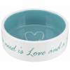 Trixie Trixie Tál Kerámia Pet s Home 0.3l/12cm krém/világos kék