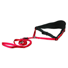 Trixie | Waist Belt | Futópóráz, piros/fekete - 70-120 cm nyakörv, póráz, hám kutyáknak
